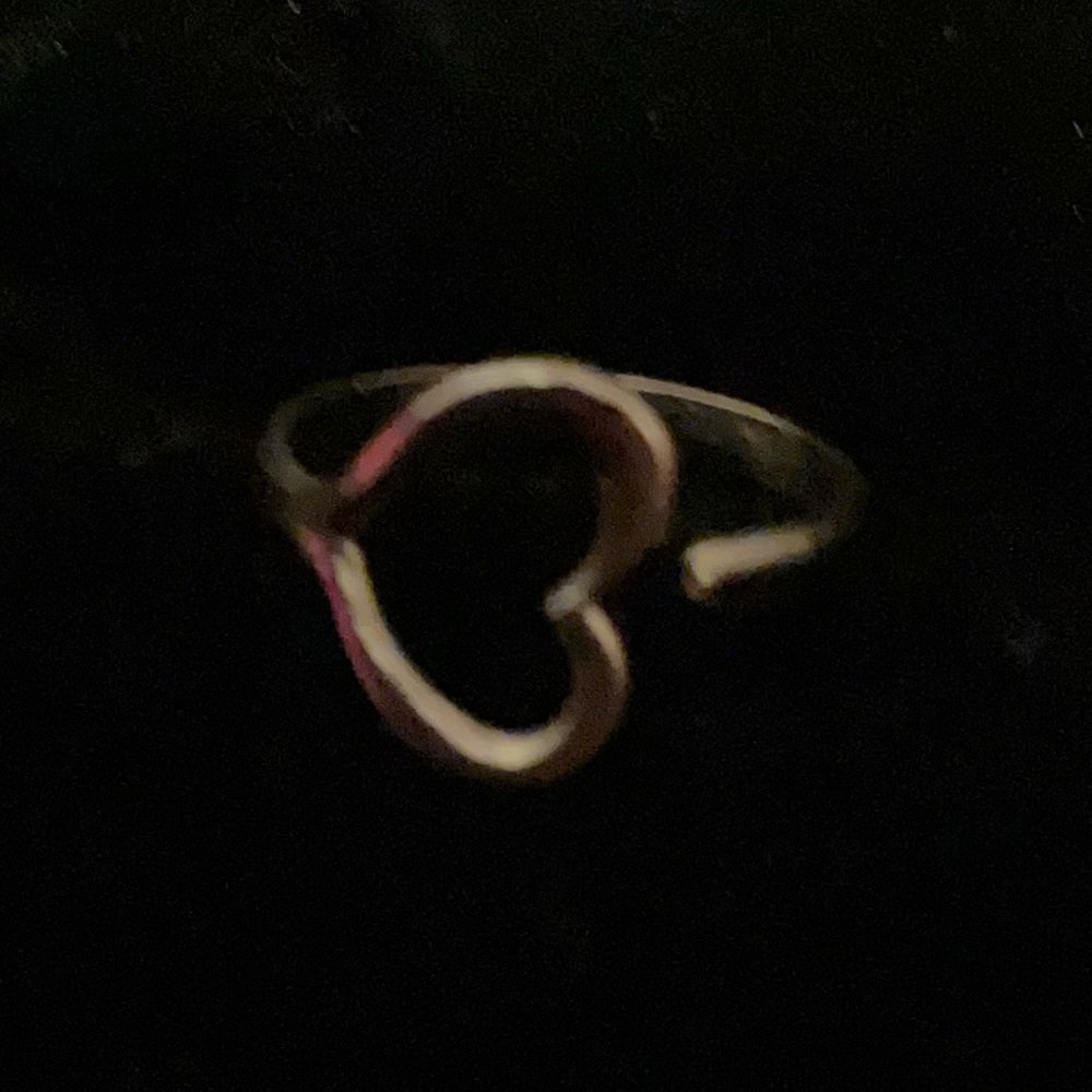 Silver Heart Ring